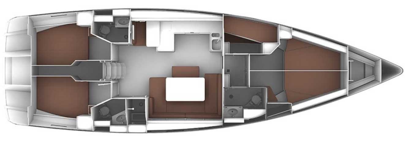 Vivi (Port Aft Double ensuite cabin)